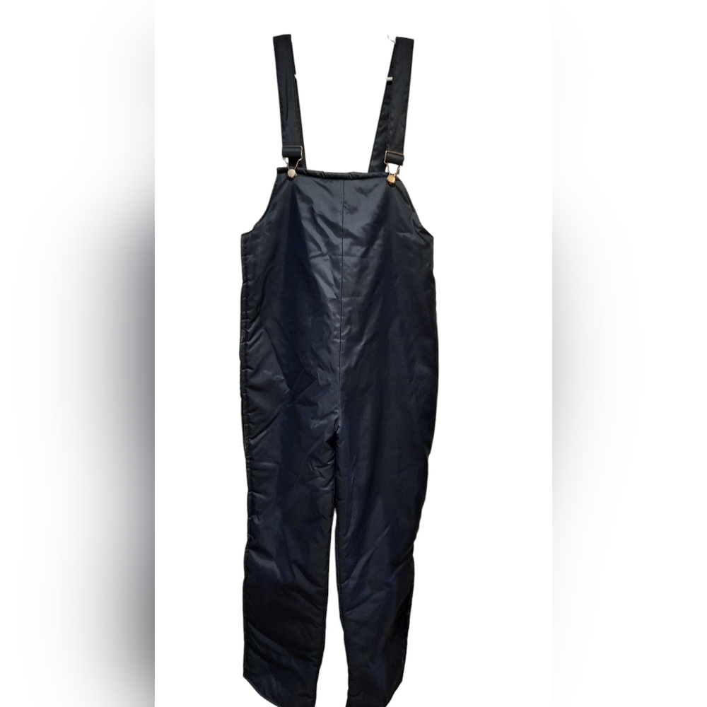 J.C. Penny Snowmobile Apparel Snow Overalls Medium Blue Vintage Outdoor